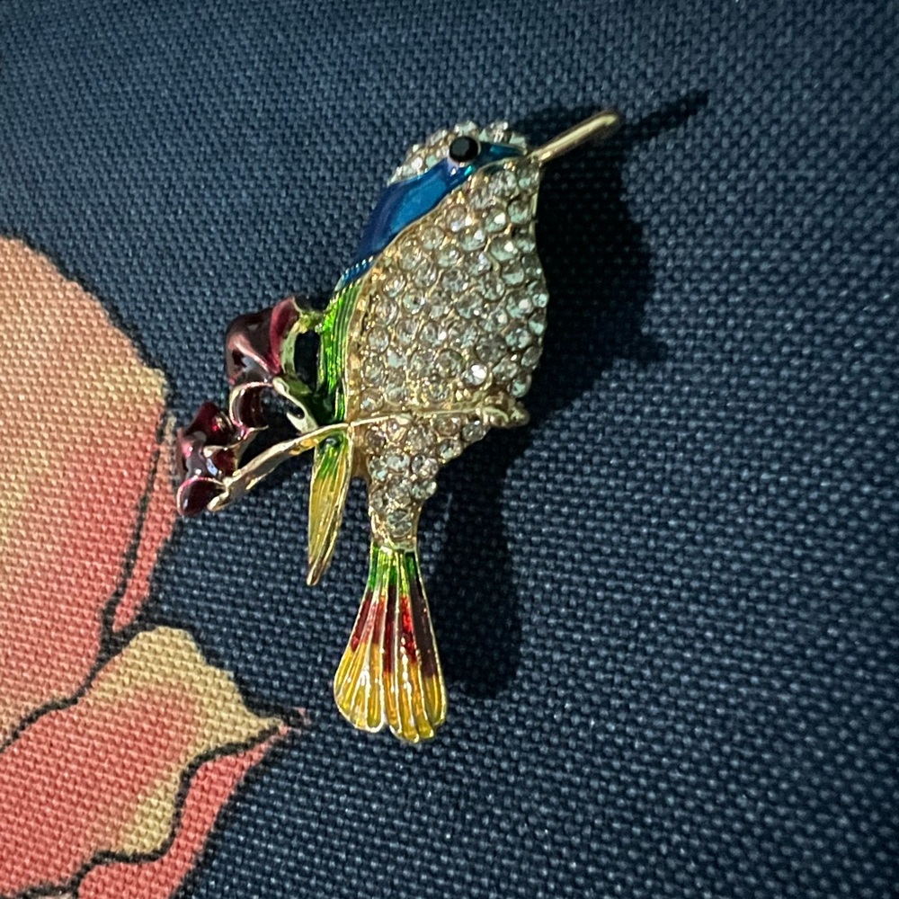 Gorgeous Hummingbird Brooch❤️
